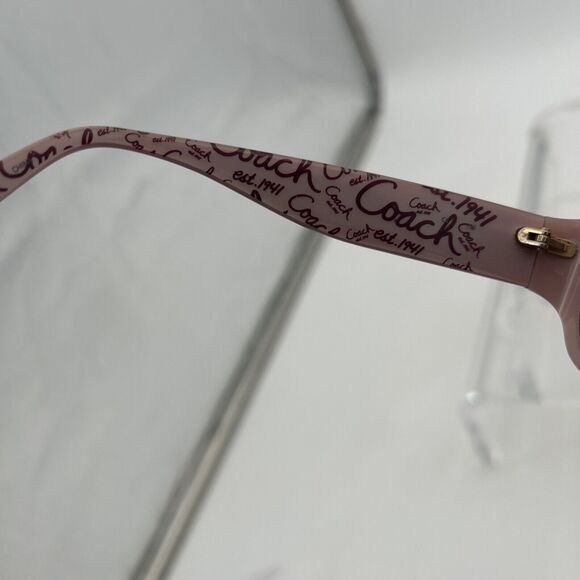 COACH “GEORGETTE” Sunglass Frame S497 55-17-135 Dark Brown Wrap G405👀⬇️+Case. - Picture 7 of 15